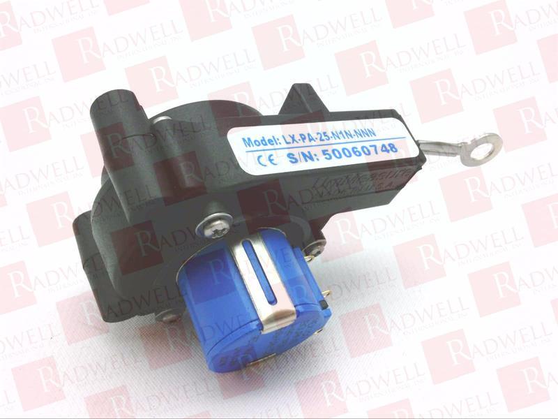 LINEAR POSITION TRANSDUCER, 0,8 MV/V/MM, 25" / 640MM RANGE, 1K OHM