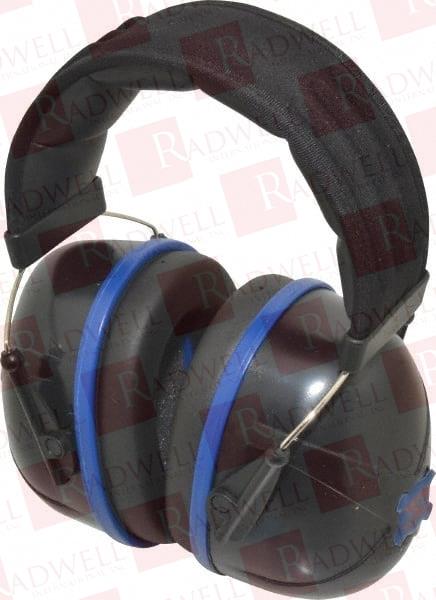 30 NRR, OVER HEAD PADDED EARMUFFS FOAM CUSHION, BLACK CUPS, ANSI S3.19-1974