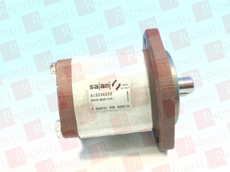  , ALUMINUM GEAR PUMP, 2 BOLT MOUNTING FLANGE, 3600 PSI, 3000 RPM, 7.8 GPM, CW ROTATION