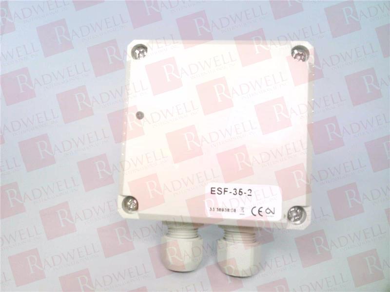  , ELECTRONIC AIRFLOW TRANSDUCER, ESF-35 SERIES, 24 VAC, 16-32 VDC, 50/60HZ, OUTPUT SIGNAL / 0-10 VDC / 4-20 MA, OUTPUT RELAY / 6 AMP / 250 V