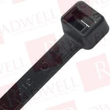 BLACK CABLE TIES, 17.72" LONG, .30" WIDE, 120LB TENSILE STRENGTH, 100/BAG