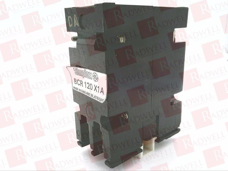 GENERAL ELECTRIC BCR-120-X1A