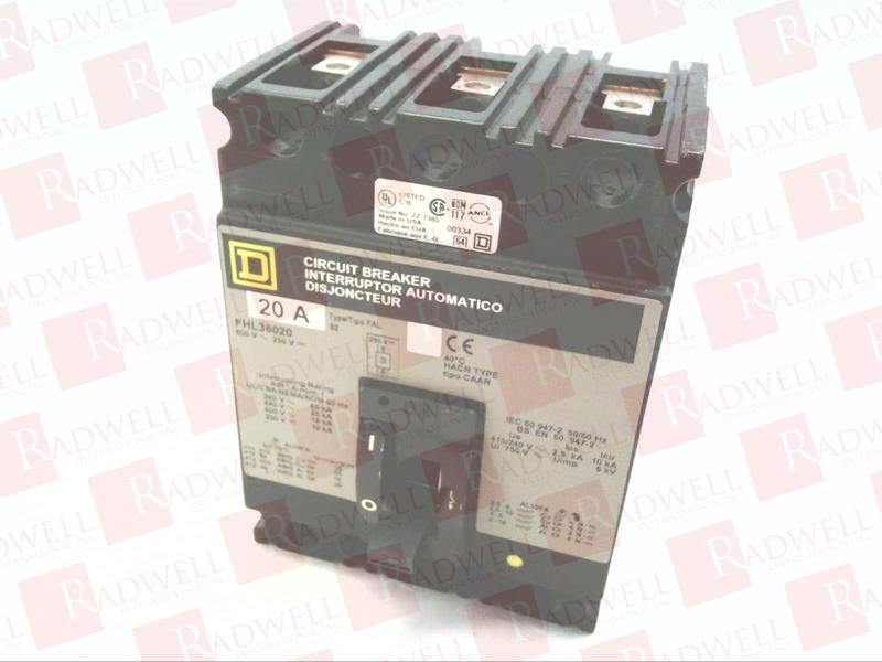 SCHNEIDER ELECTRIC FHL36020