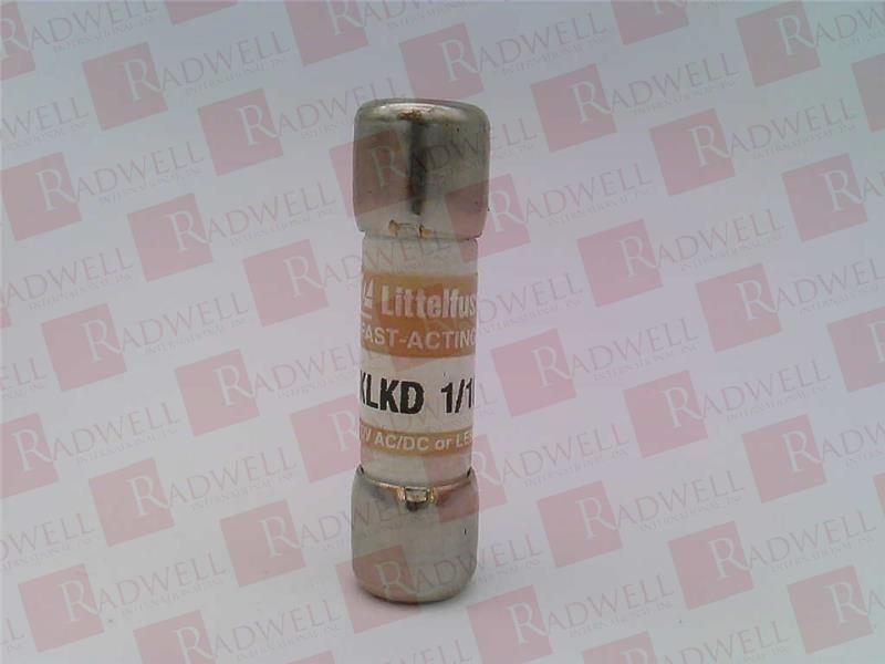 Fusible Rapide Littelfuse KLKD-1 1A 600V - Modèle Midget D'Origine Pour Équipements Électriques