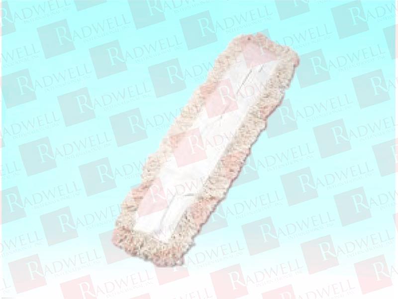 DUST MOP HEAD, COTTON, SYNTHETIC BACKING, 36X5IN, WHITE