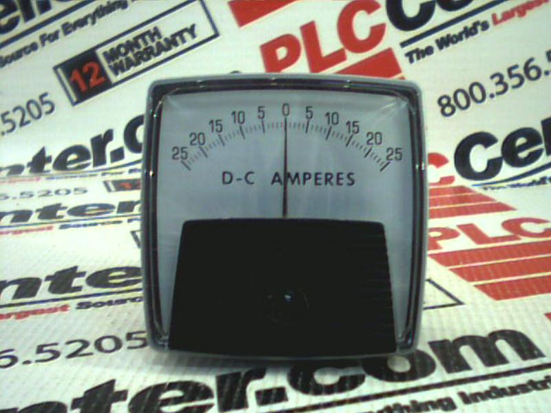 GAUGE 25-0-25DC AMP 2-3/4IN REAR MOUNT