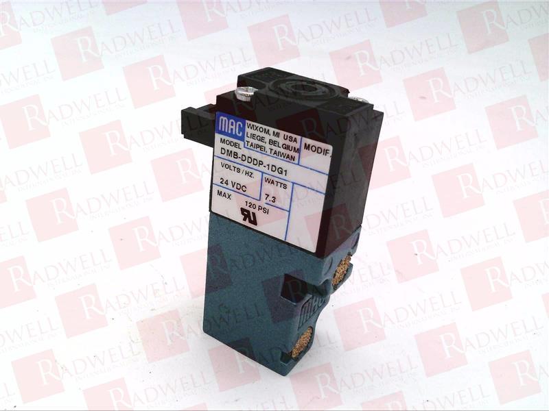 MAC VALVES INC DMB-DDDP-1DG1