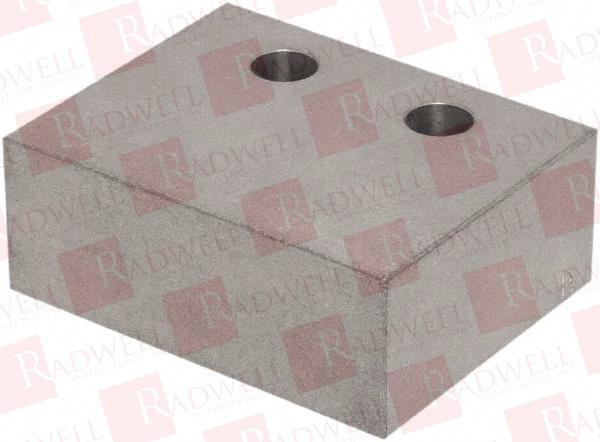 1 PIECE VISE JAW PLATE ALUMINUM, 3" LONG, 1-1/2" HIGH