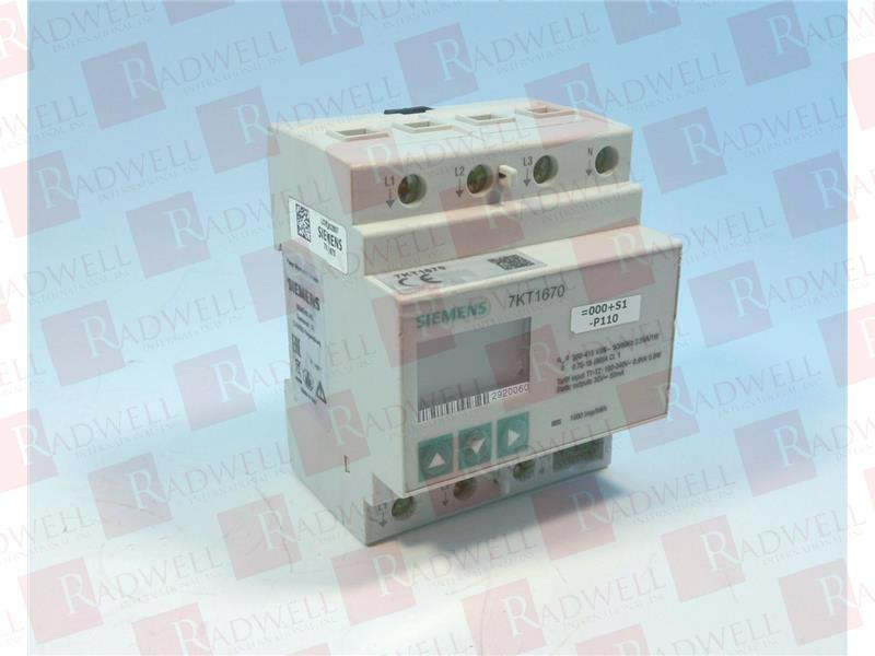 SIEMENS 7KT1670