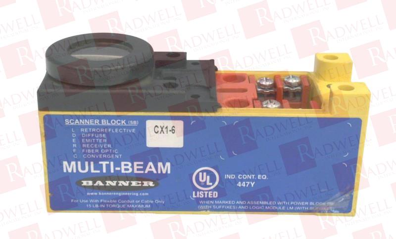 BANNER ENGINEERING CX1-6