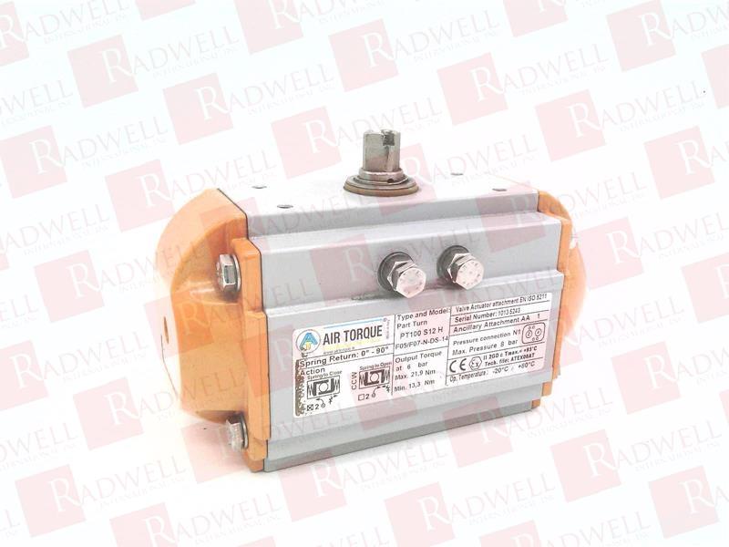 AIR TORQUE PT100-S12-H-F05/F07-N-DS-14