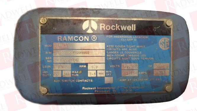  , ACTUATOR, CL1 GRP D, 5.2 RPM, 1.1 AMP, 24 VDC, 60 HZ, 80 LB IN, 105 DEGREE CELSIUS WIRE, 2.9 SEC MAX RUN, 5.4 SEC MIN OFF