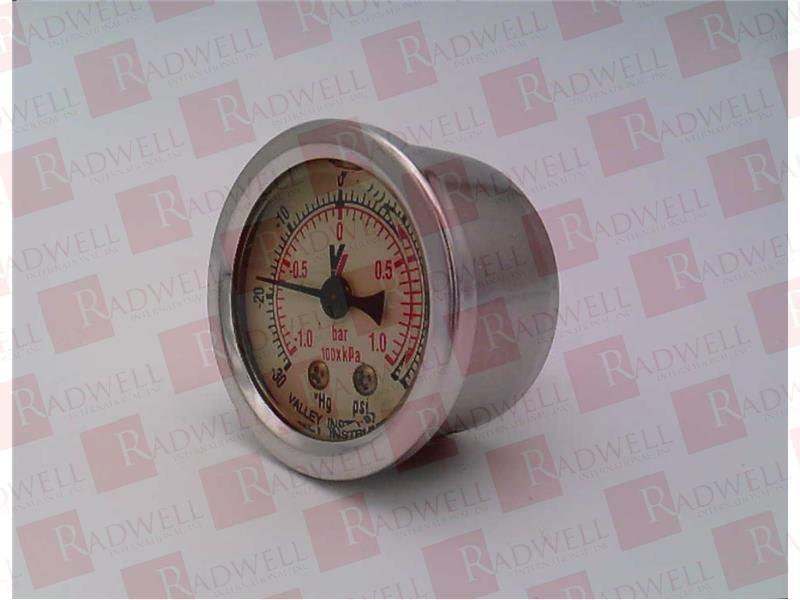 GAUGE COMPUND -30-15 1-1/2IN 1/4IN NPT SS