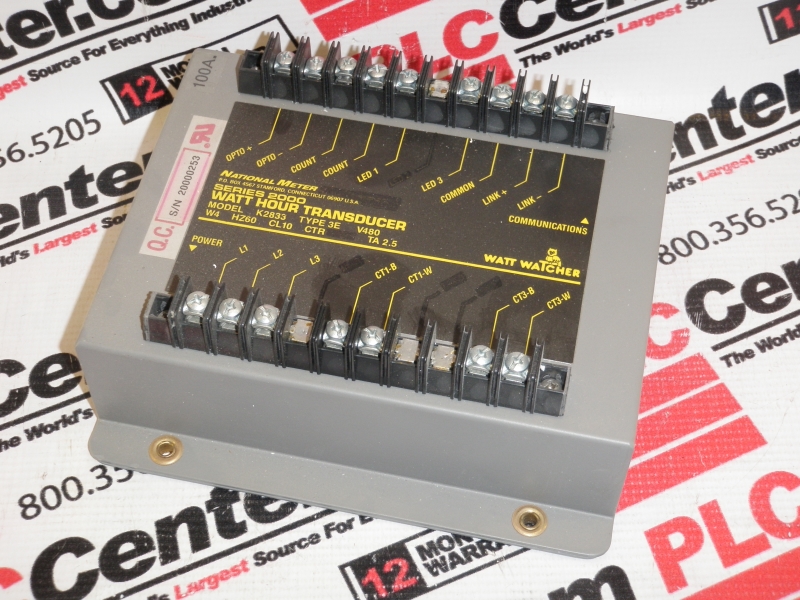 TRANSDUCER WHOUR 480V TYPE 3E