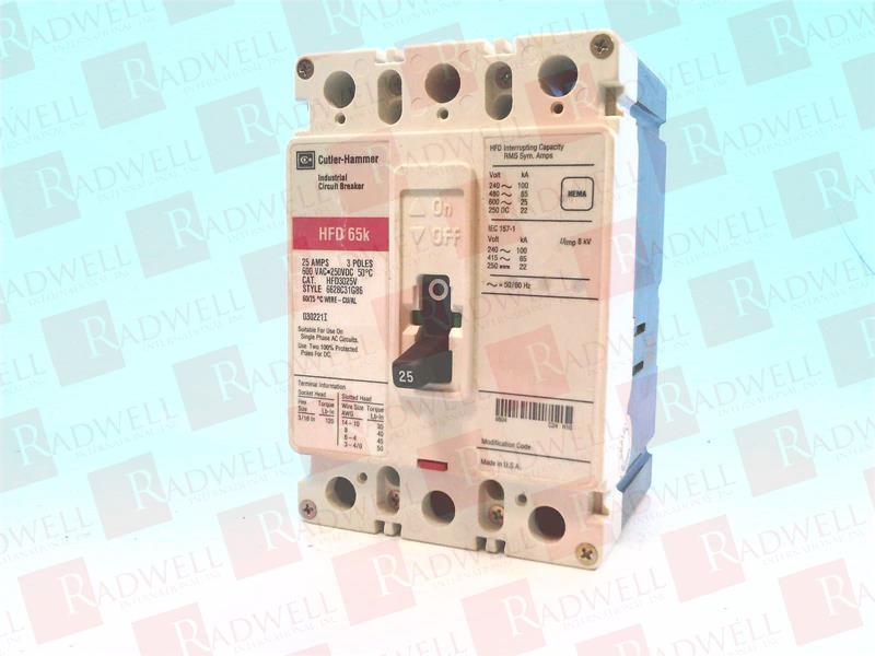 EATON CORPORATION HFD3025V