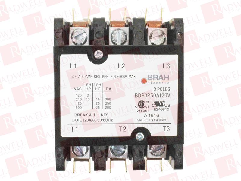 BRAH ELECTRIC BDP3P50A380V