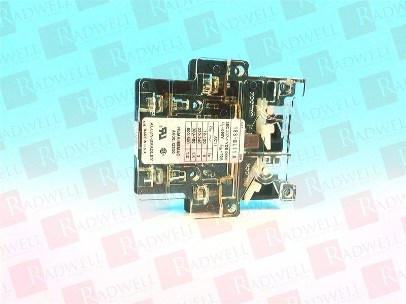 ALLEN BRADLEY 195-BL11