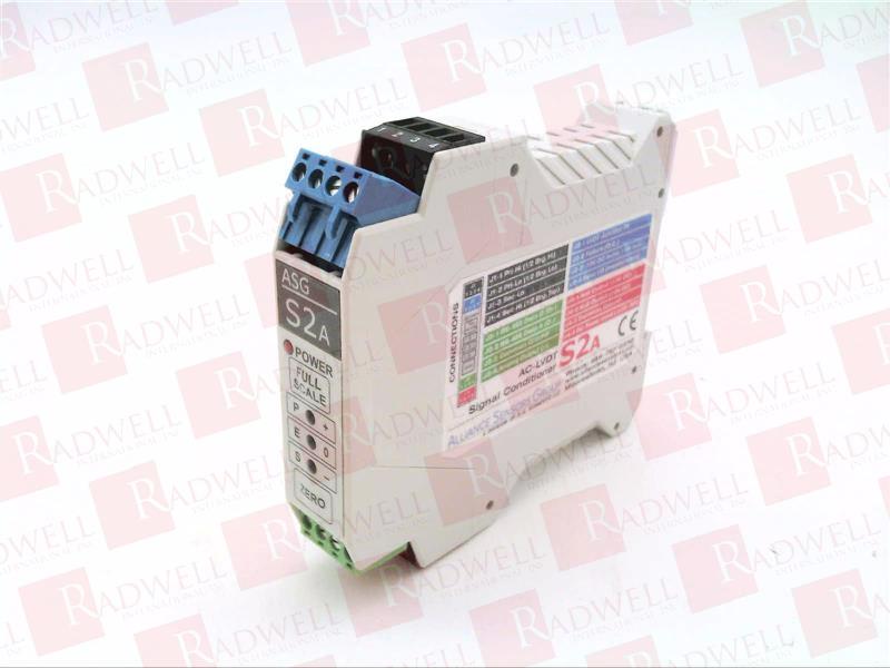ALLIANCE SENSORS GROUP S2A