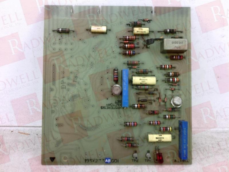 GENERAL ELECTRIC 193X-277AB-G01