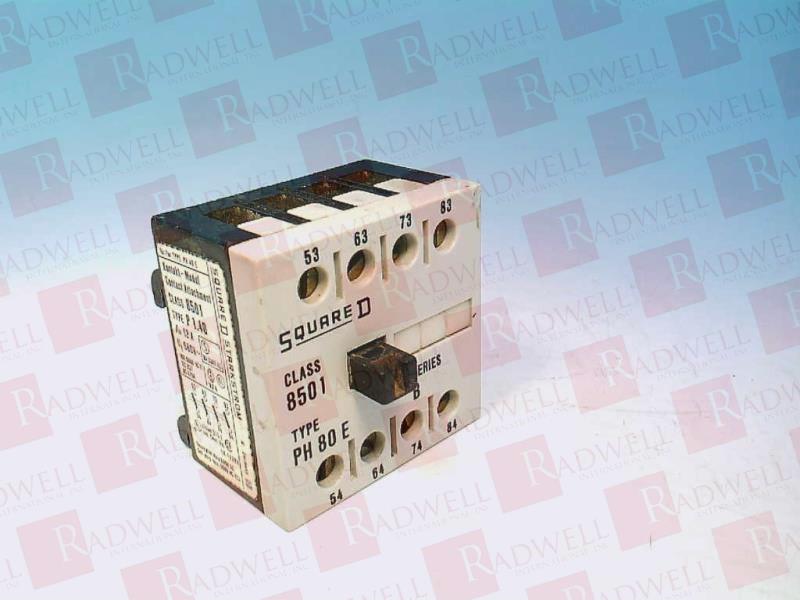SCHNEIDER ELECTRIC 8501-PH80E