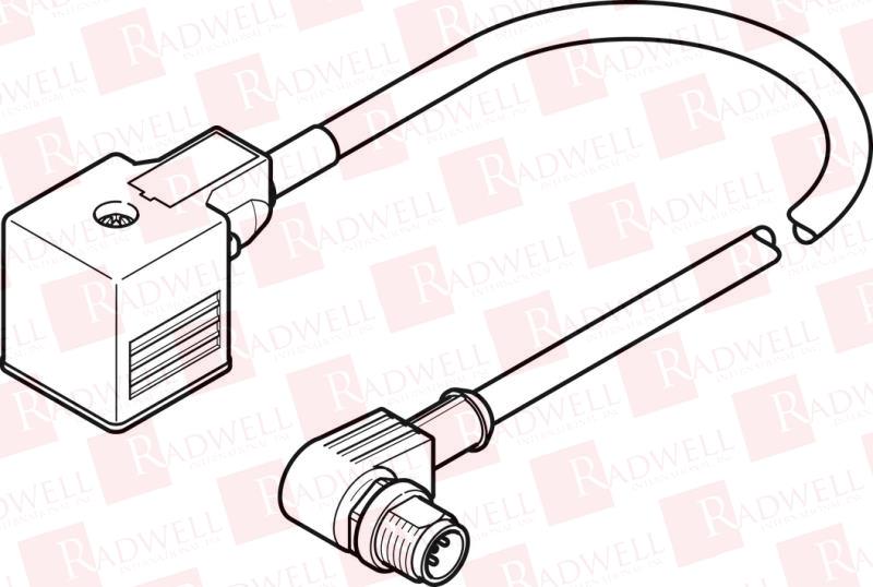 FESTO NEBV-A1W3F-P-K-0.6-N-M12W3
