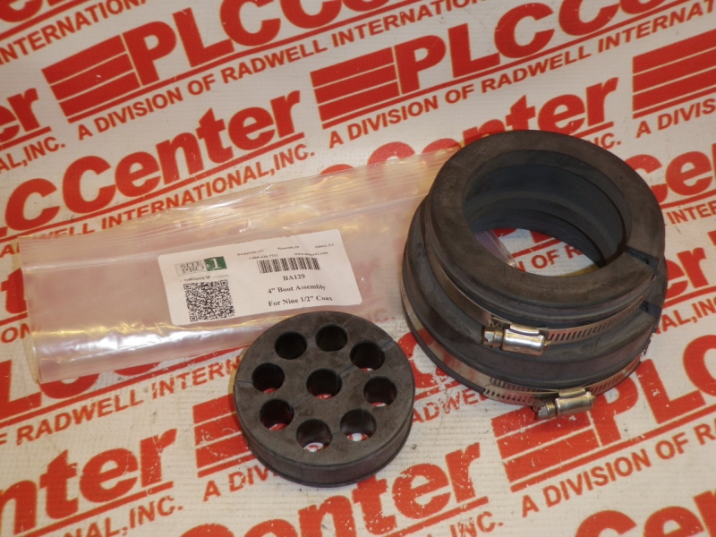 BOOT ASSEMBLY 1/2IN FOAM COAX CABLE 9-HOLE/INSERT