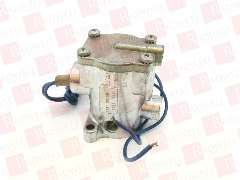  , SOLENOID VALVE, COIL: 24 VDC, 2 WIRE