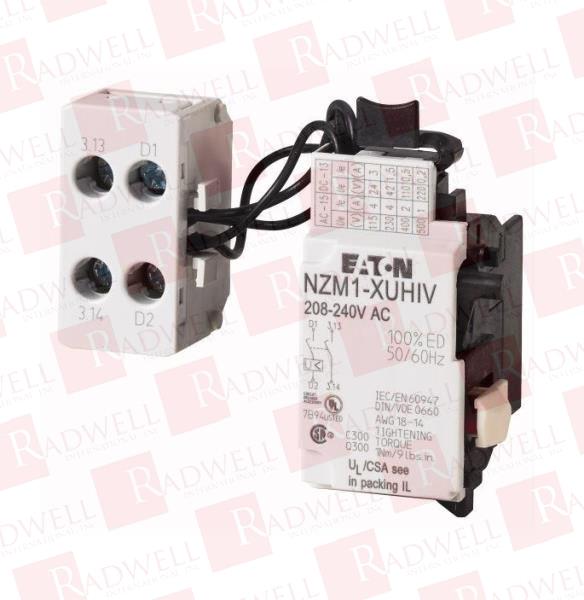 EATON CORPORATION NZM1-XUHIV208-240AC