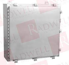  , STAINLESS STEEL ENCLOSURE, SINGLE DOOR, 36INCH X 36INCH X 6INCH, NEMA 4X