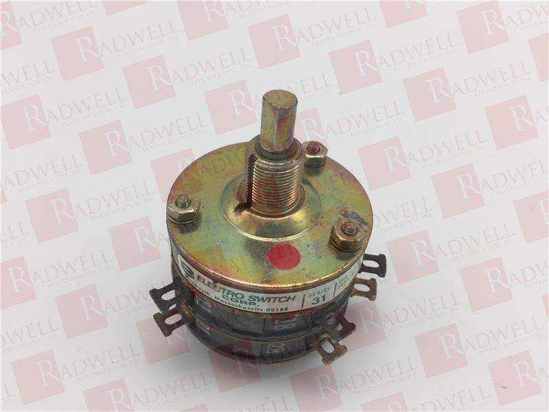 B&B MOTOR & CONTROL, 975, ROTARY SWITCH, 3POSITION, 2STAGE, 10AMP 125VAC, 5AMP 250VAC, 3AMP 600VAC