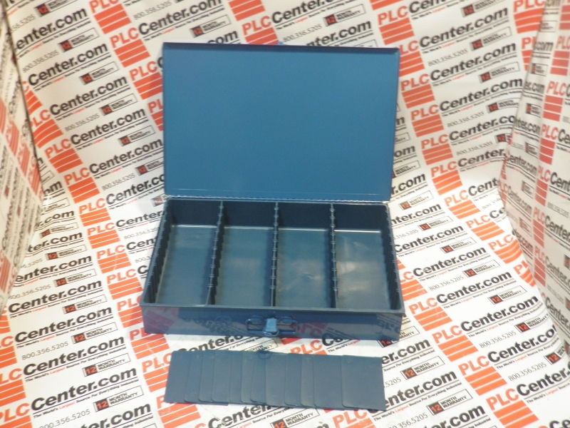 TRAY BLUE STELL W/DIVIDER