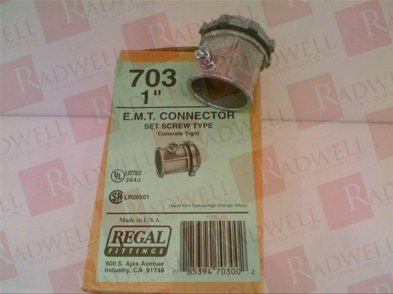 REGAL MANUFACTURING 703