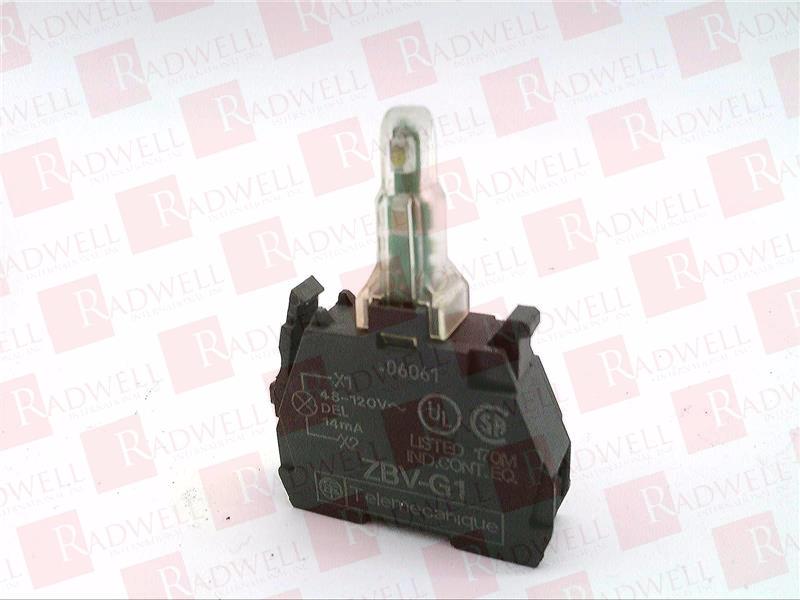CONTACT BLOCK, W/LIGHT MODULE, 110-120 VAC