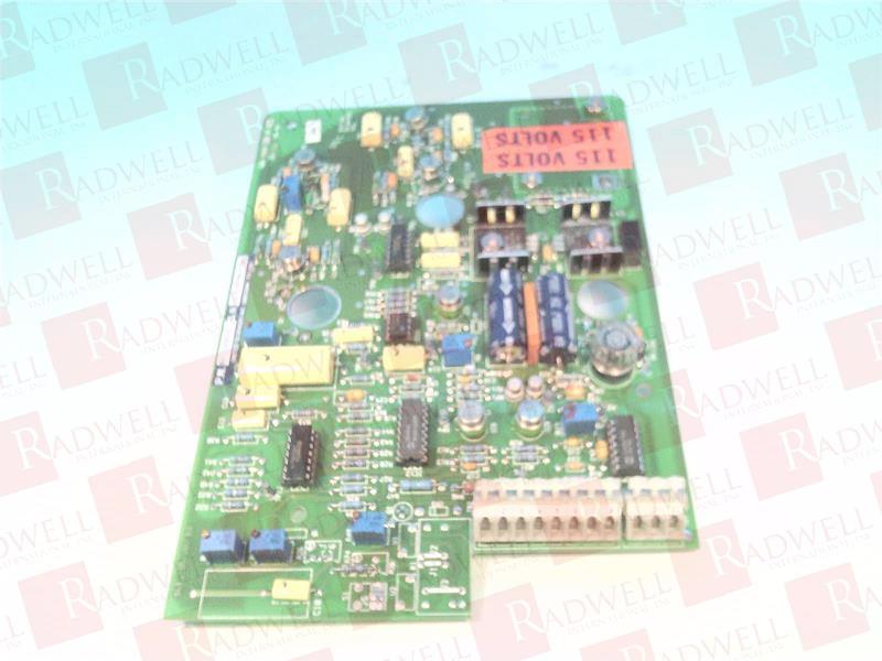  , CONTROL BOARD, 115 VOLTS TRANSFORMER, OPACITY OPTICAL HEAD CONTROLLER