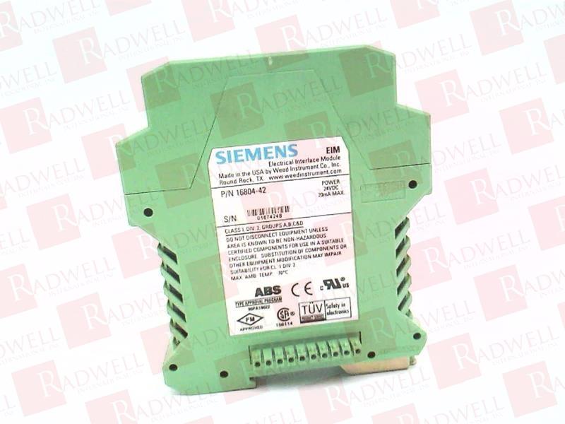 SIEMENS 16804-42