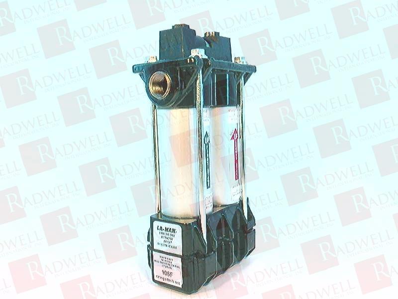  , PNEUMATIC EXTRACTOR DRYER, AIR FILTER, 3/8" NPT, 50 SCFM, 250 PSI MAX, 8.25" X 4" X 2.5", W/O AUTOMATIC FLOAT DRAIN