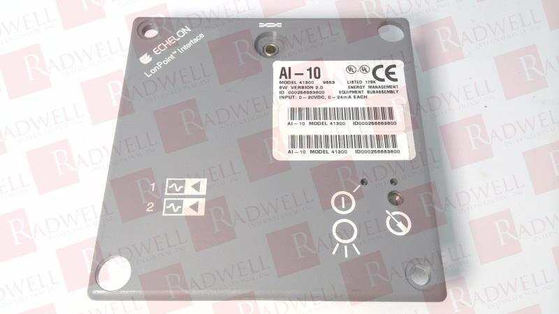  , ANALOG INPUT INTERFACE MODULE, 2 16-BIT ANALOG INPUTS: 0-24 MA / 0-20 V / 100 OHM - 15 KOHM, NEURON 3150 CHIP, 10 MHZ, 56K FLASH MEMORY, (41300)