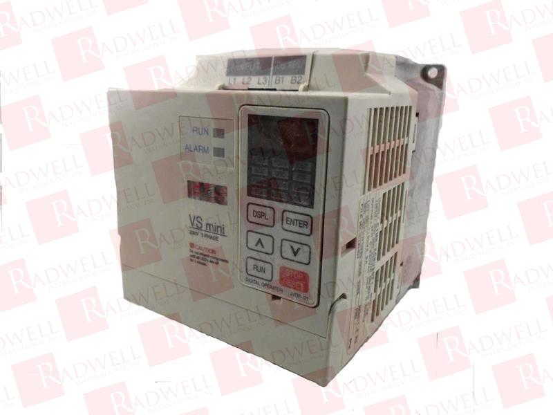  , AC DRIVE,INPUT : 3 PHASE / 230 VAC 5.5 AMP, OUTPUT:1.9 KVA 5 AMP , 0-400HZ