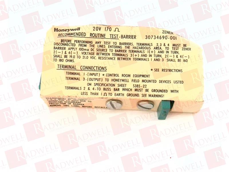 HONEYWELL 38545-0000-00110-113-F5B5