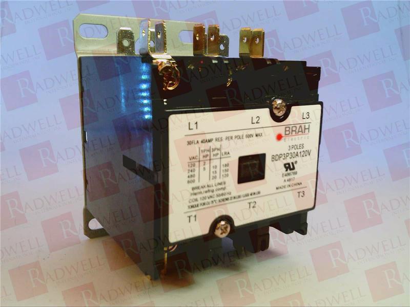 BRAH ELECTRIC BDP3P30A120V