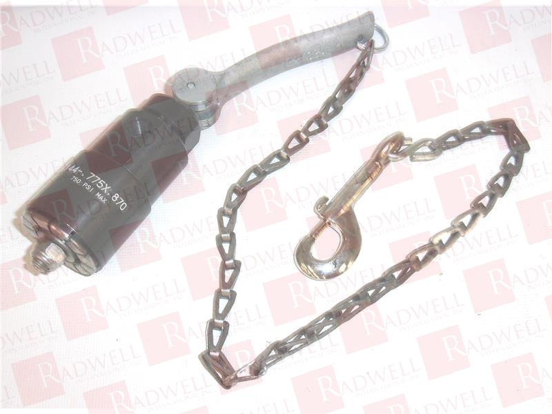 RAMER PRODUCT, 144-.775X.870, 144775X870, LEAK TESTER, 750PSI MAX
