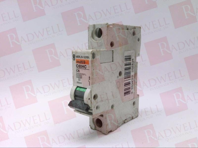SCHNEIDER ELECTRIC C60HC-C6