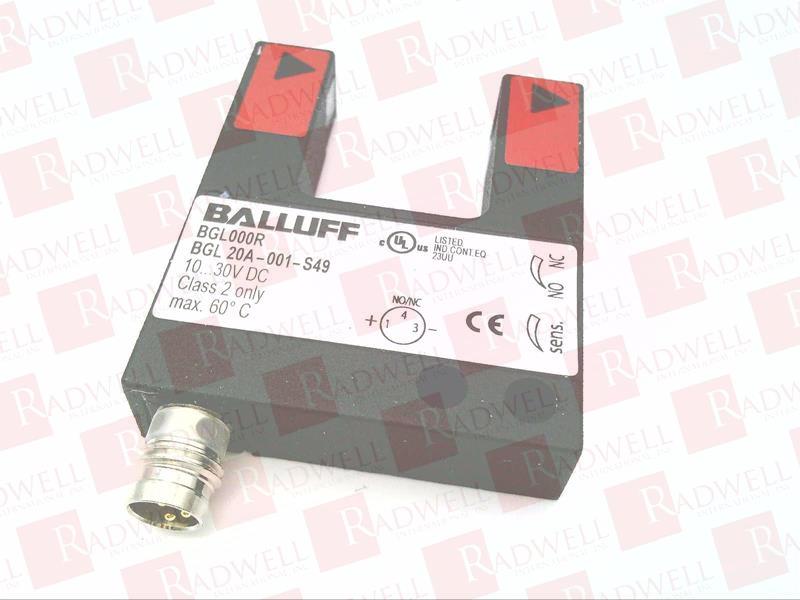 BGL20A001S49
FORK SENSOR
LIGHT EMITTER LED
PNP
NORMALLY OPEN/NORMALLY CLOSED (NO/NC)
BGL000R
FACTORY WARRANTY MAY NOT APPLY.    
