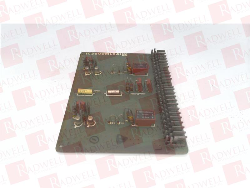 GENERAL ELECTRIC IC3600MLRA1