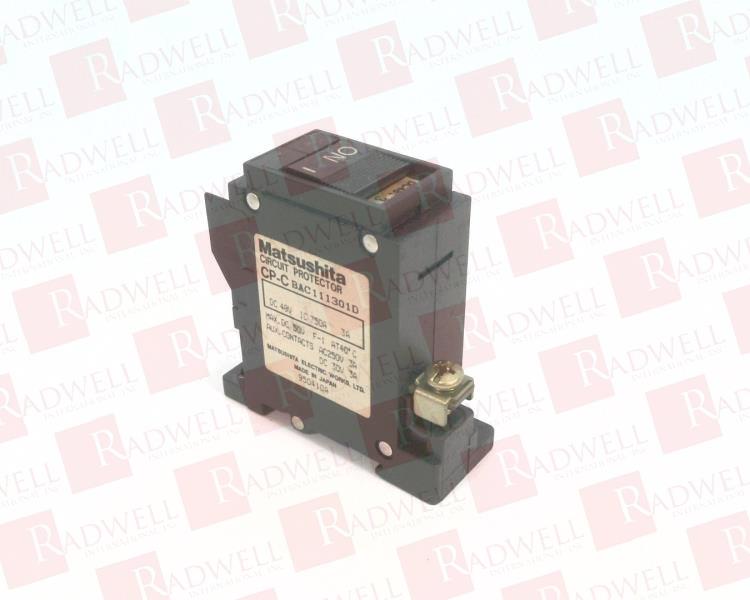 MATSUSHITA ELECTRIC BAC111301D