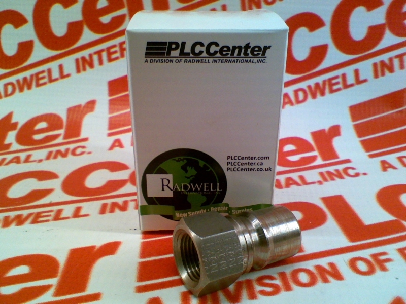 COUPLING, HK/FD45, PLUG, MALE STAINLESS, BUNA, NPTF