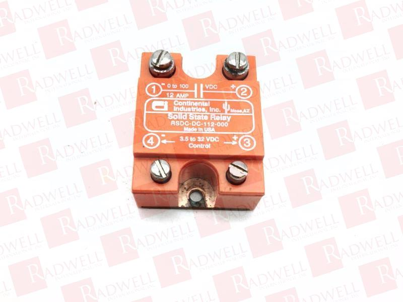 INVENSYS RSDC-DC-112-000