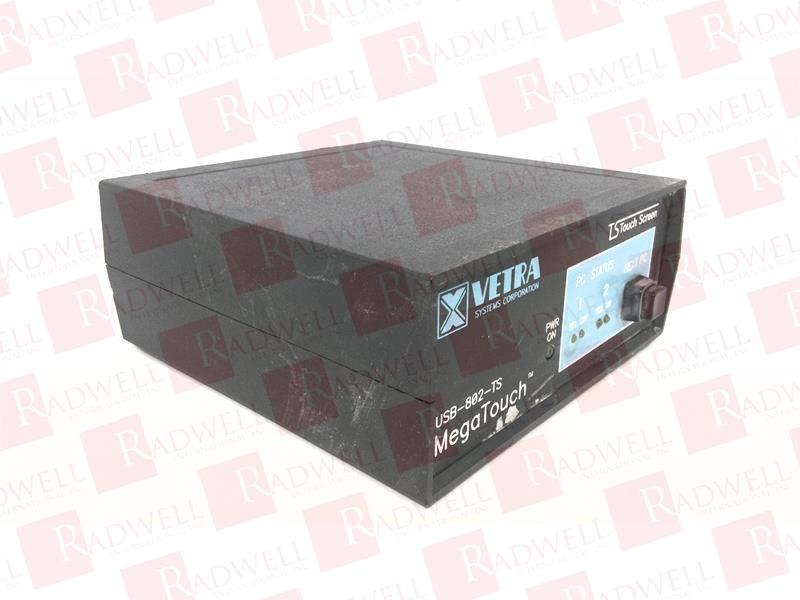 VETRA SYSTEMS CORPORATION USB-802-V-TS
