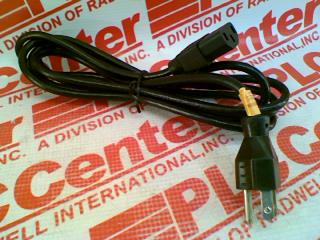 POWER CORD PLUG UC-004 END UC-005 125V 10A 7FT 6IN