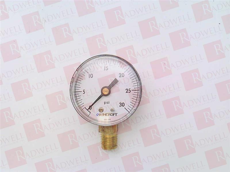 ASHCROFT 20W1005PH02L-30